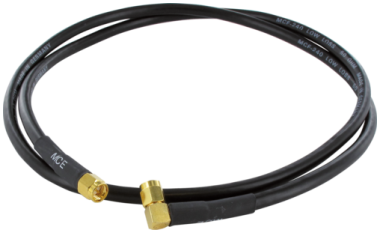 Antenna cable 0° to 90° - 1 m - SMA 